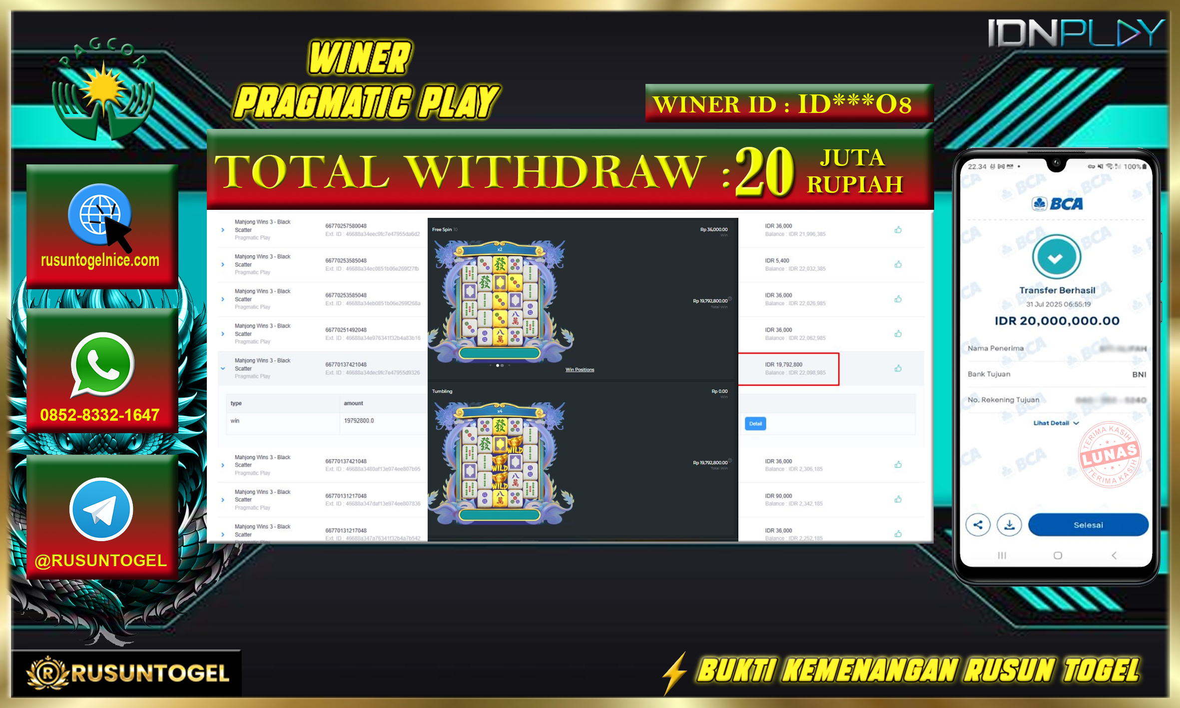 PREDIKSI RUSUNTOGEL