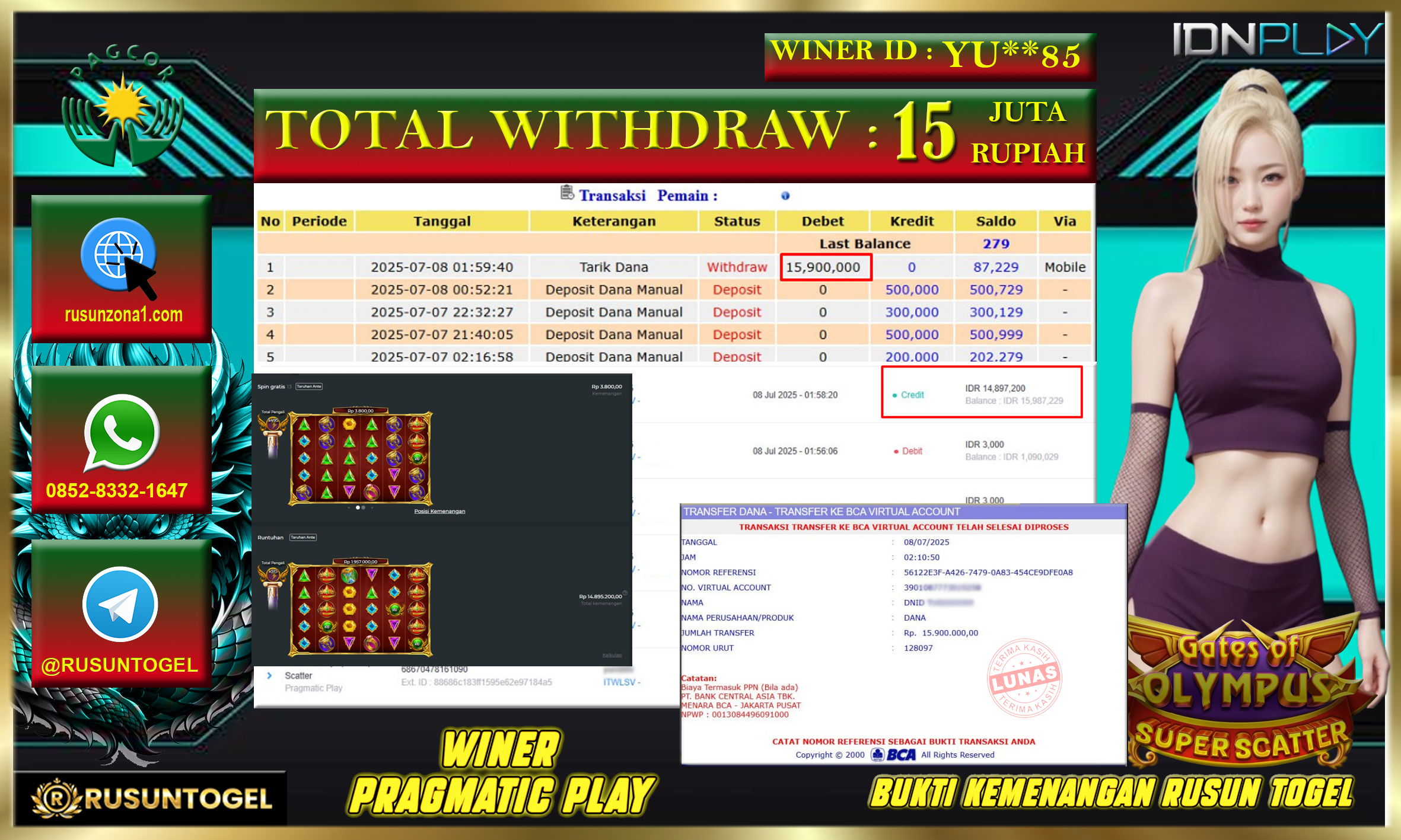 PREDIKSI RUSUNTOGEL