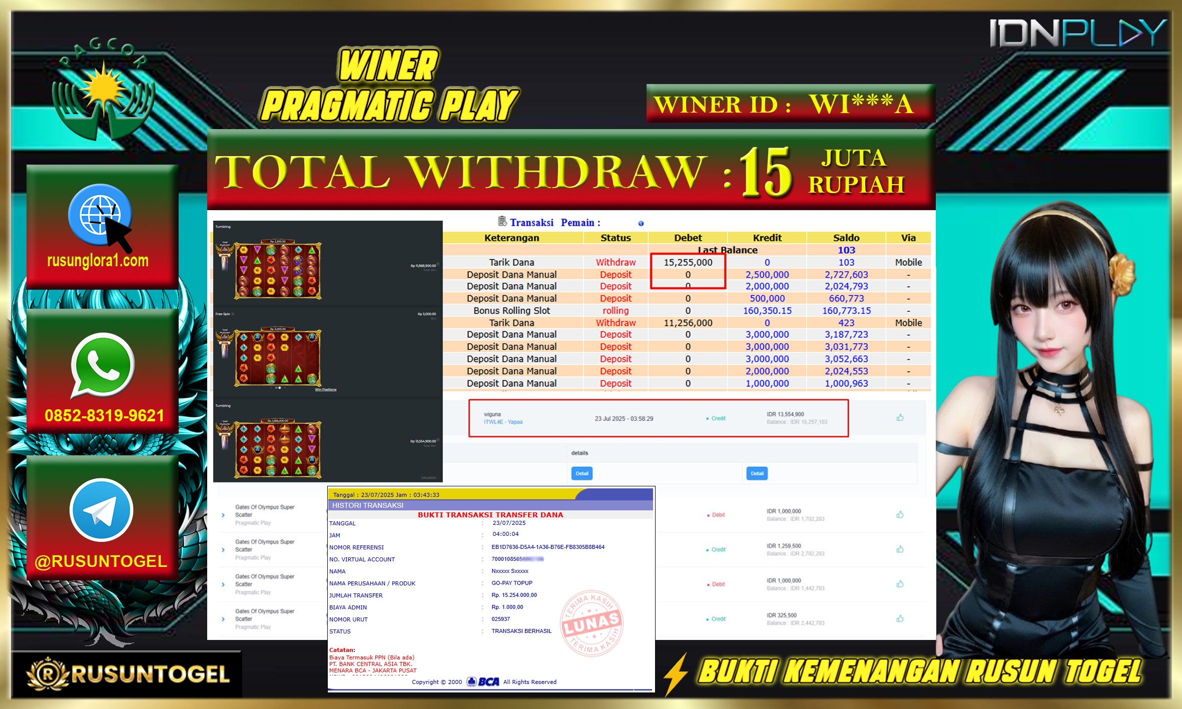 PREDIKSI RUSUNTOGEL