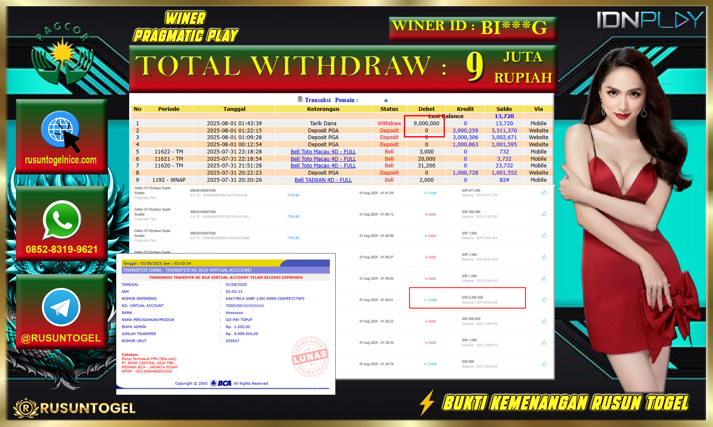 PREDIKSI RUSUNTOGEL