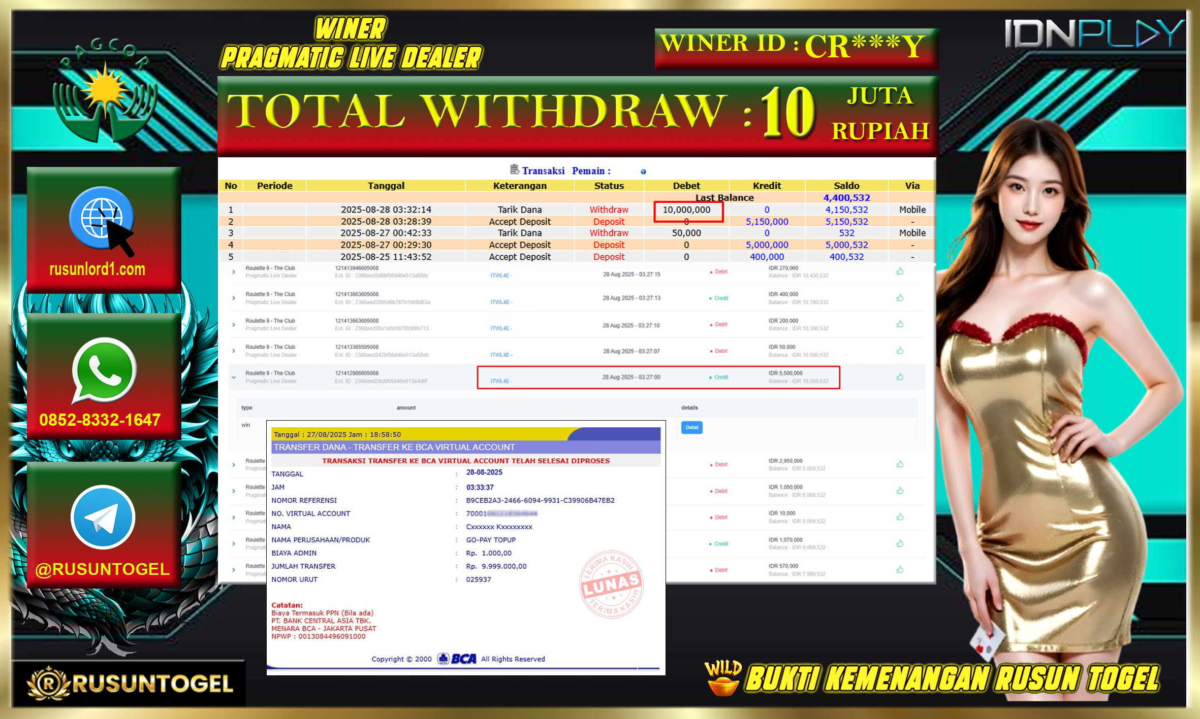 PREDIKSI RUSUNTOGEL
