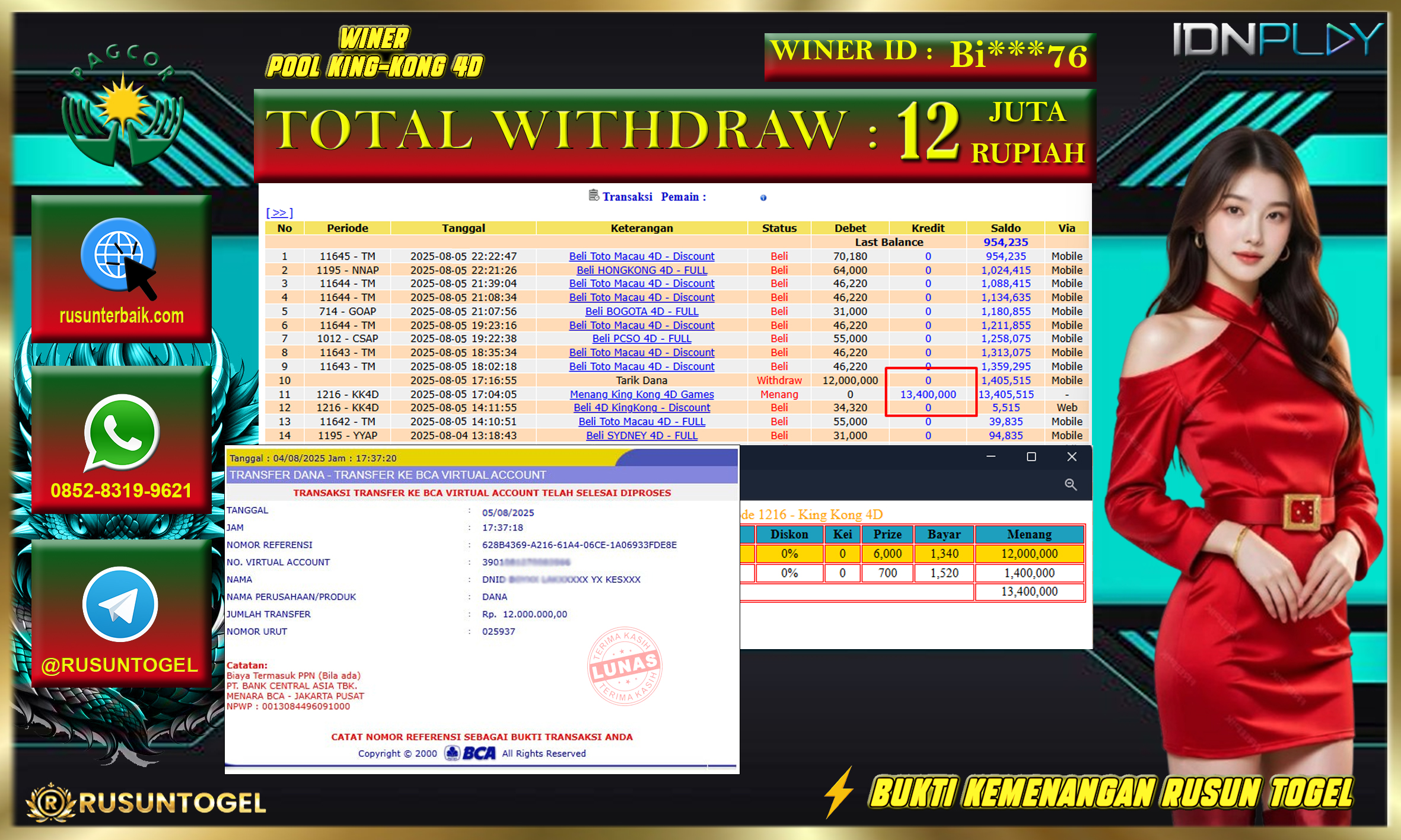 PREDIKSI RUSUNTOGEL
