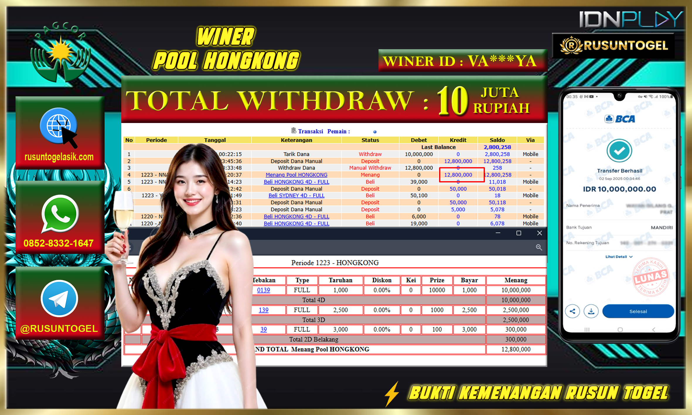 PREDIKSI RUSUNTOGEL