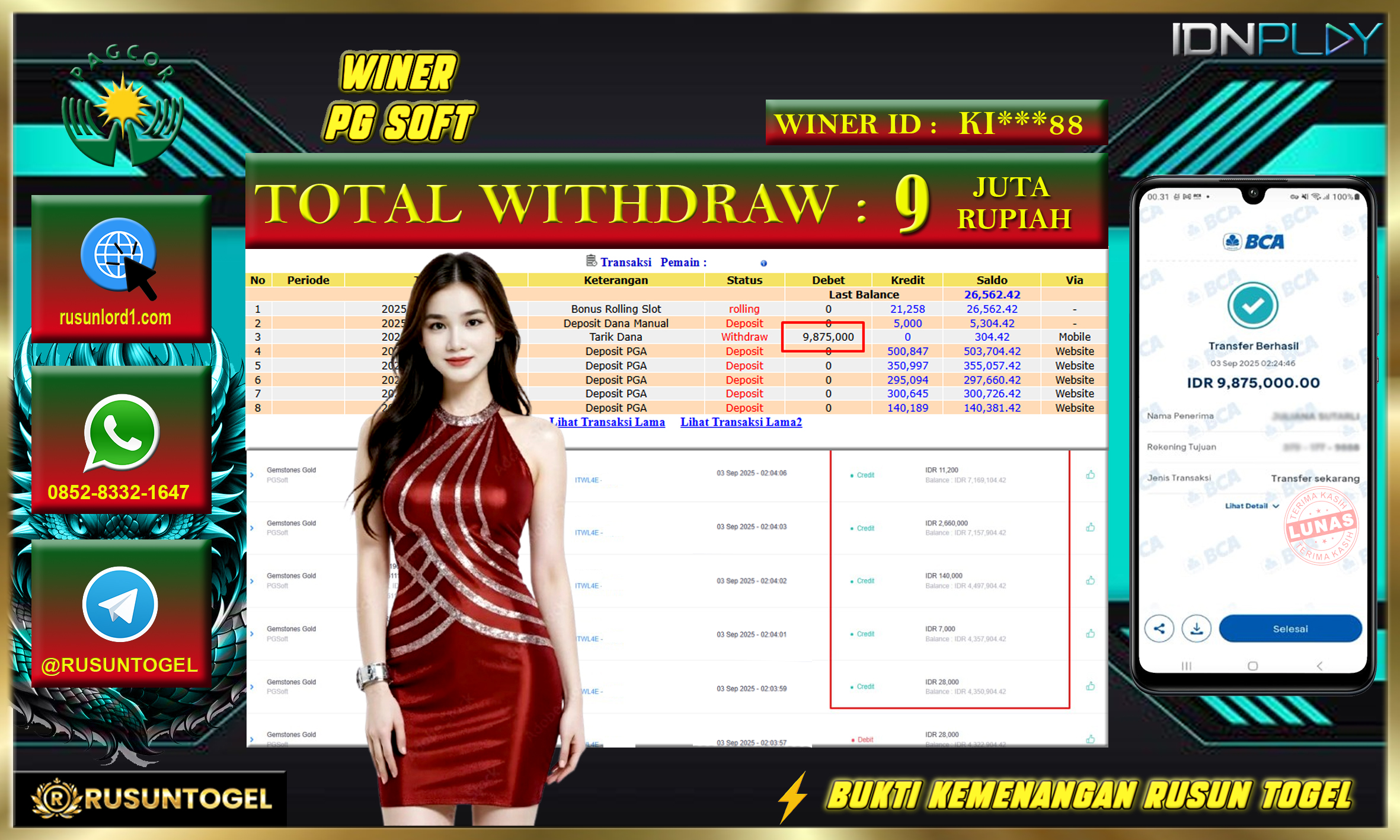 PREDIKSI RUSUNTOGEL