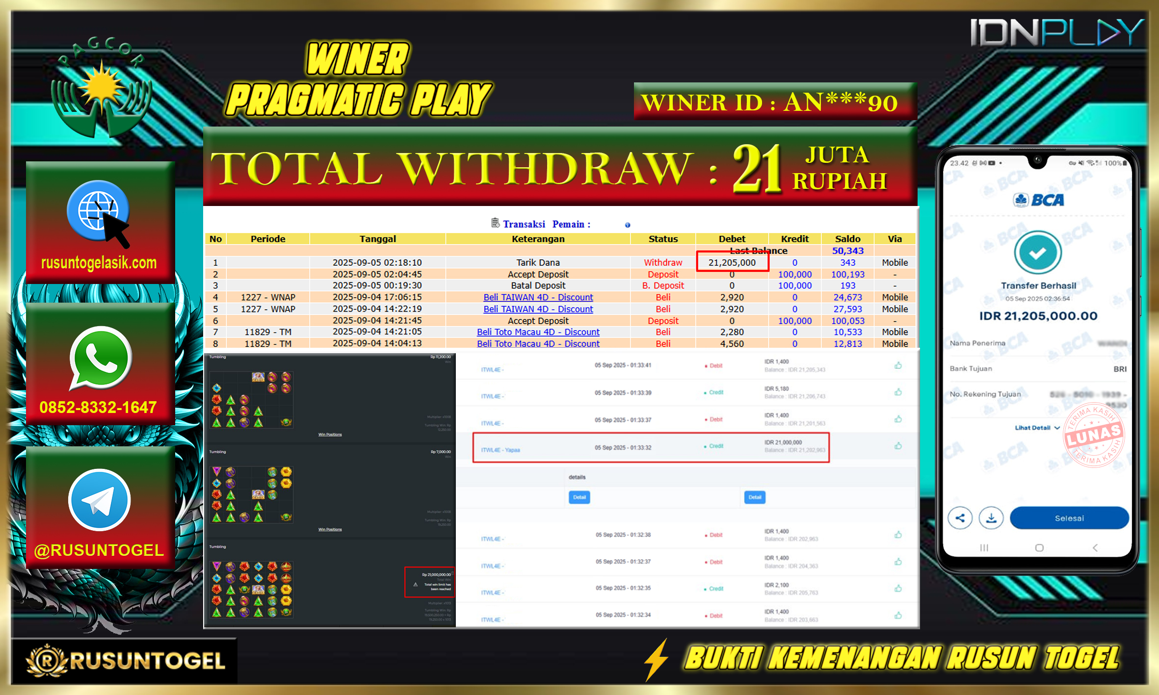 PREDIKSI RUSUNTOGEL