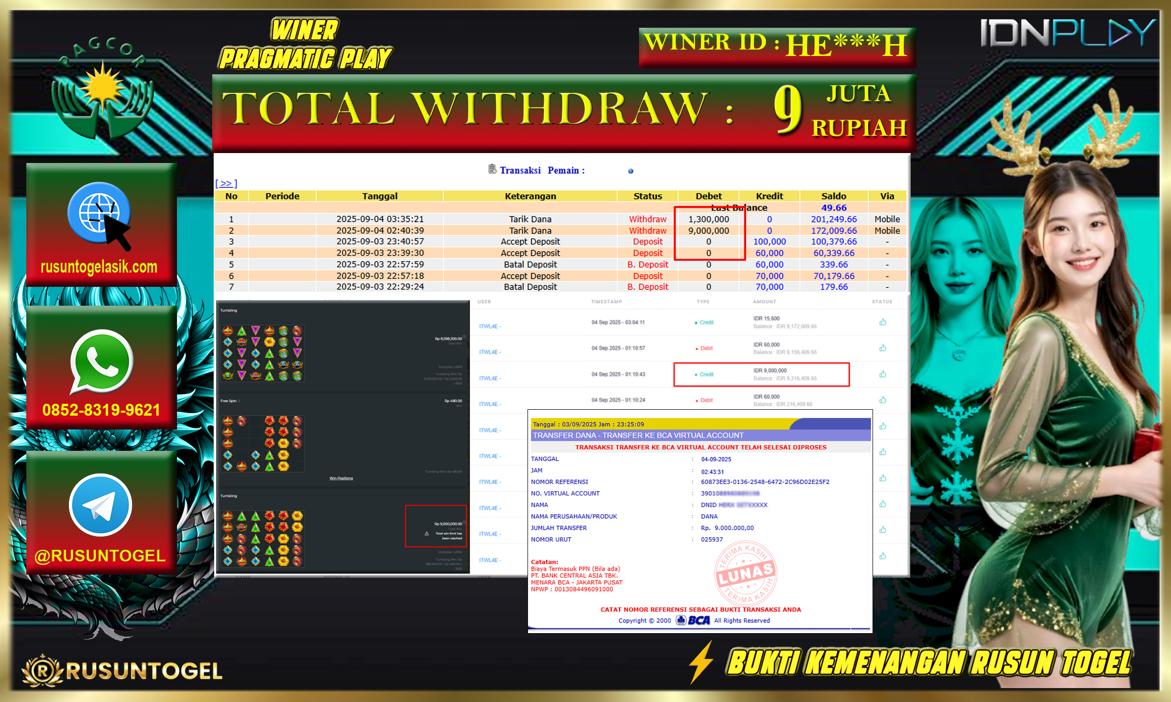 PREDIKSI RUSUNTOGEL
